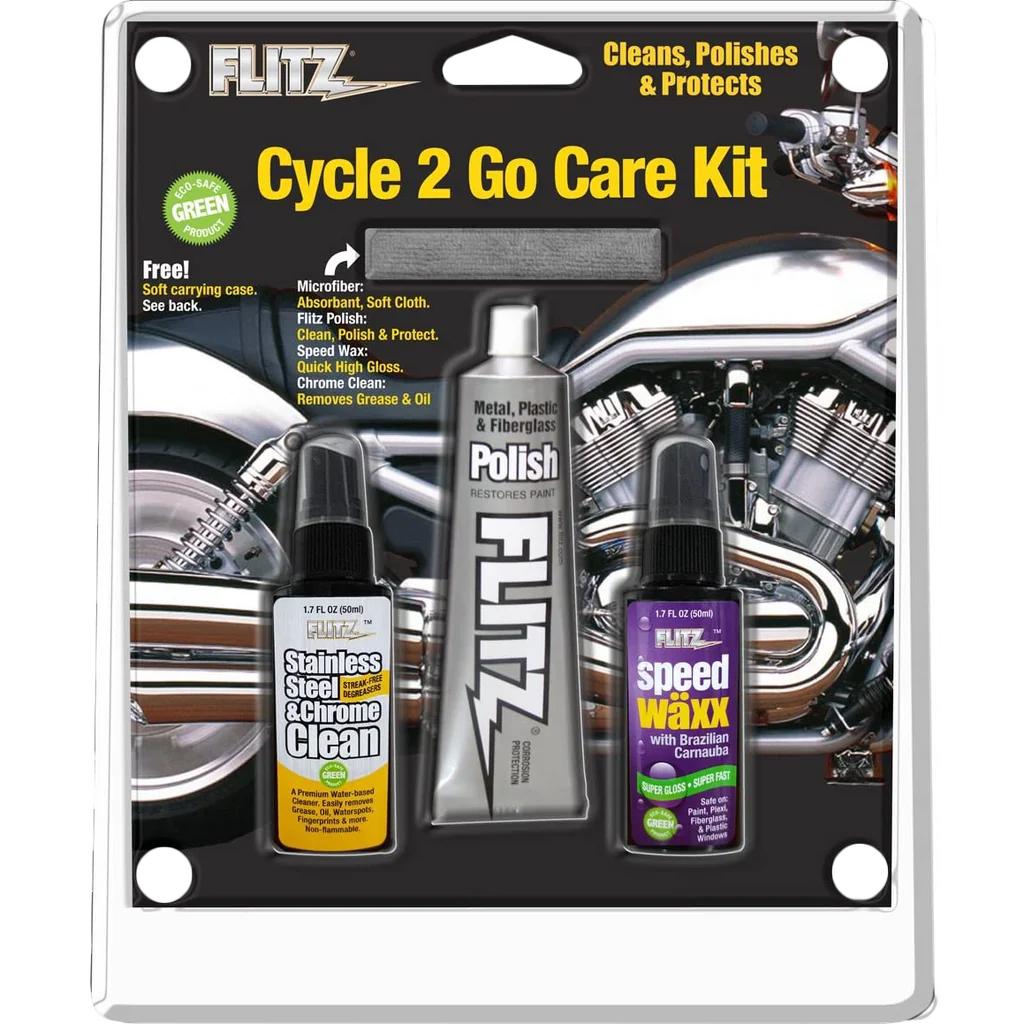 Flitz Cycle 2Go Care Kit