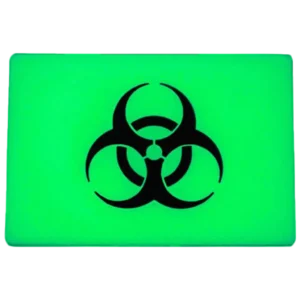 TEC Accessories Inc Embrite Morale Patch, Beacon, Biohazard, Green