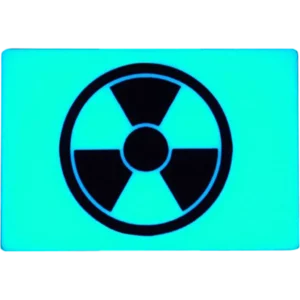 TEC Accessories Inc Embrite Morale Patch, Beacon, Radioactive, Aqua