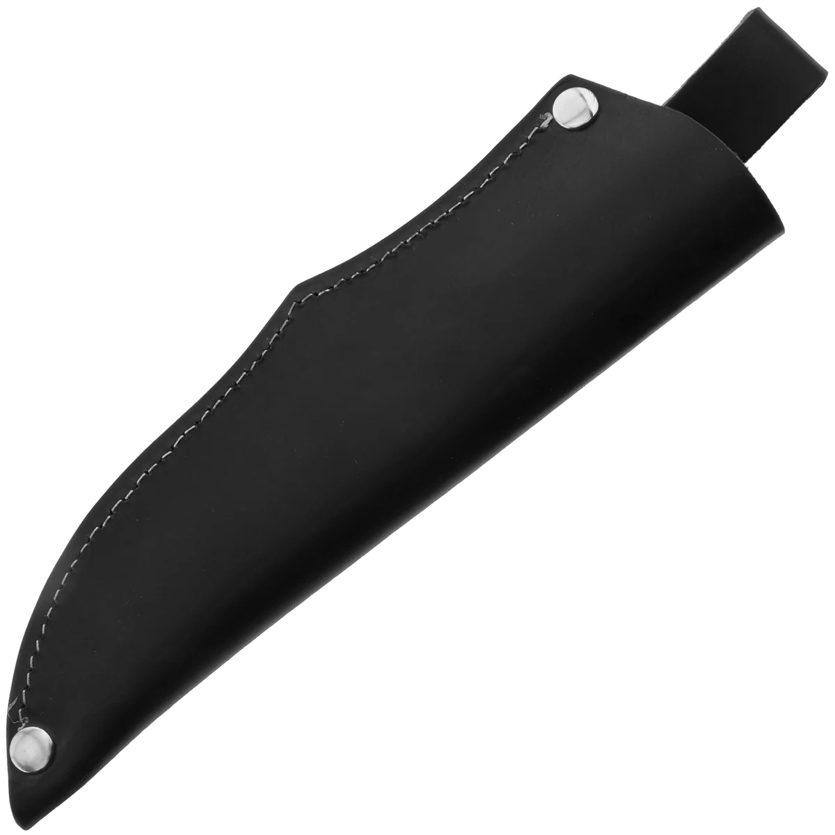 ZA-PAS Explorer, 80CrV2, Ash Wood Handle & Black Leather Sheath - Image 2