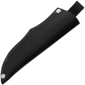 Alternative view of ZA-PAS Explorer, X50CrMoV15, Ash Wood Handle & Black Leather Sheath