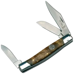 Elk Ridge Maple Burl Stockman