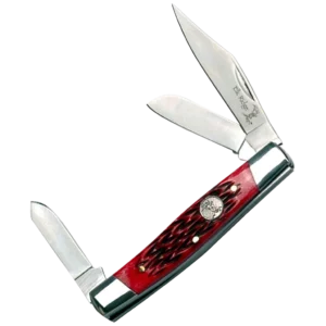 Elk Ridge Faux Red Jig Bone Stockman