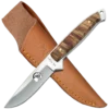 Elk Ridge Maple Burl Fixed Blade Knife