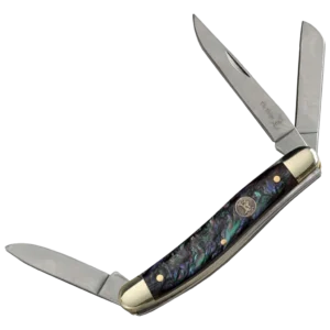 Elk Ridge Faux Abalone Stockman