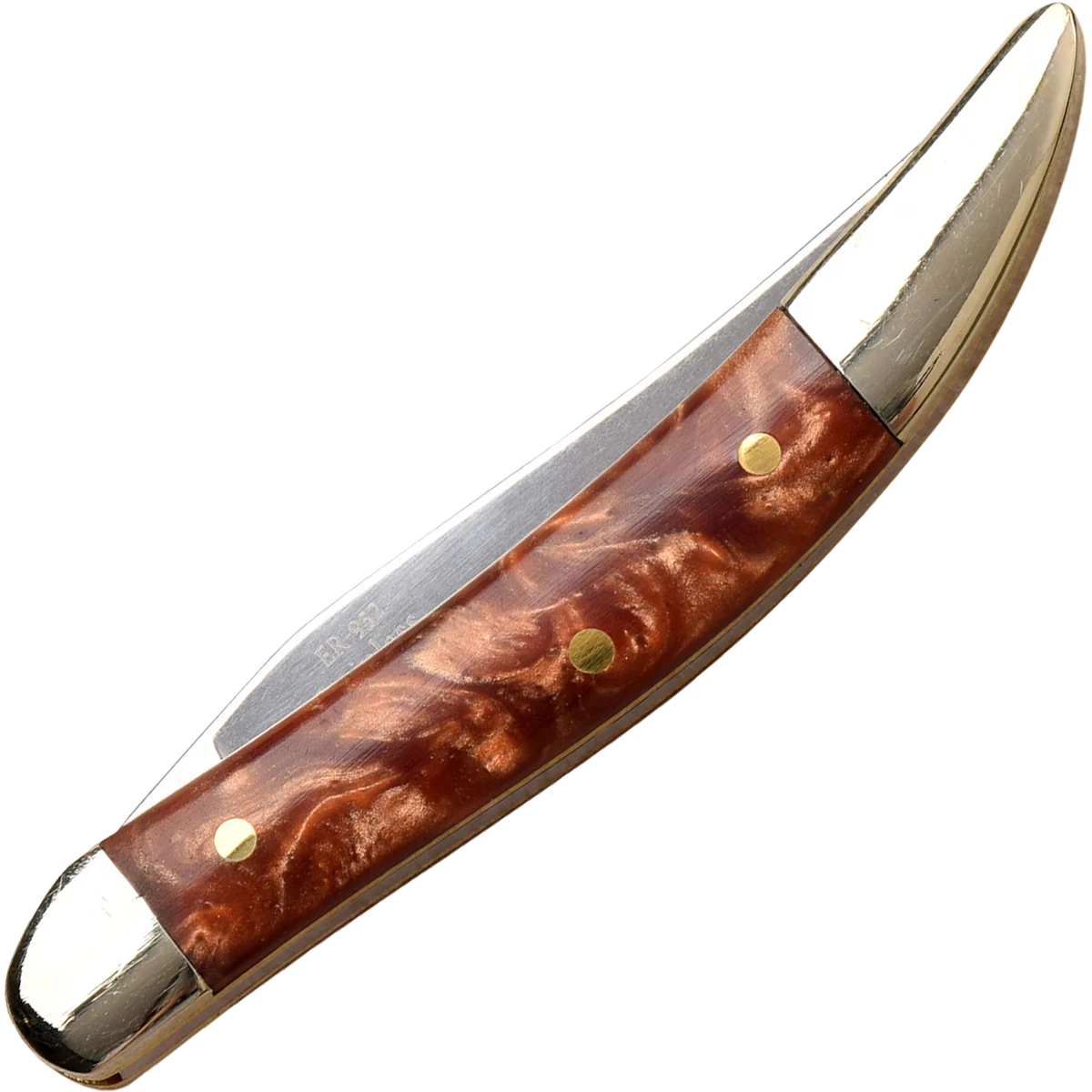 Elk Ridge Folding Knife w/Nickel Bolsters - Image 2