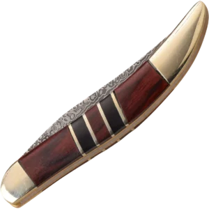 Alternative view of Elk Ridge Etched Toothpick Folding Knife