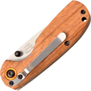 Alternative view of Elk Ridge Zebra Wood Folding Knife