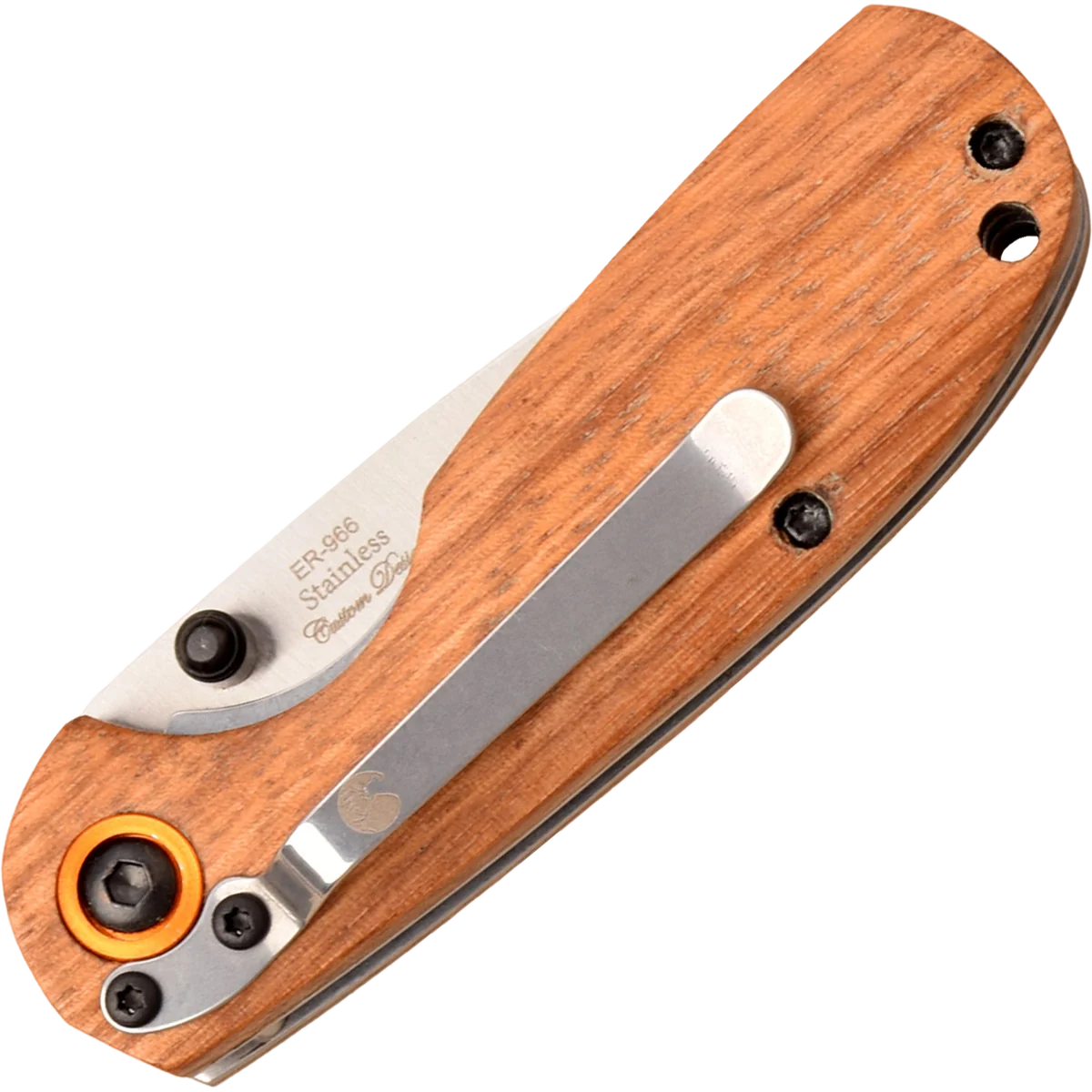 Elk Ridge Zebra Wood Folding Knife - Image 2