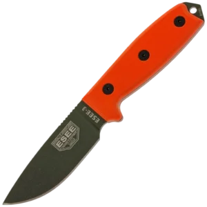 ESEE-3P-OD, Plain Edge (Orange)
