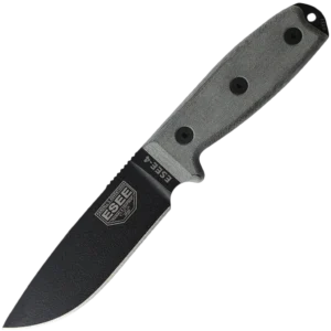 ESEE-4P-B, Plain Edge (Black)