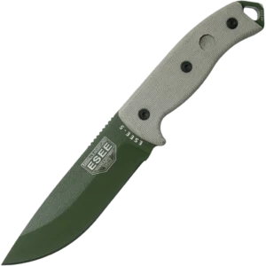 ESEE-5P-OD-E, Plain Edge, OD Blade