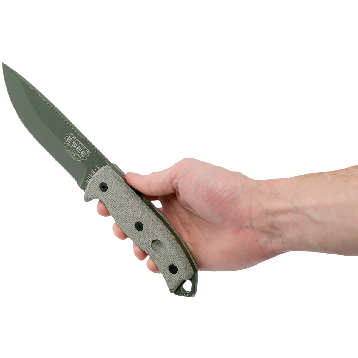 ESEE-5P-OD-E, Plain Edge, OD Blade - Image 2