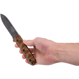 Alternative view of ESEE-PR4-BO Knife Black Oxide