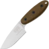 ESEE SENCILLO, A2 Blade, 3D Burlap Mircarta Handle, Kydex Sheath