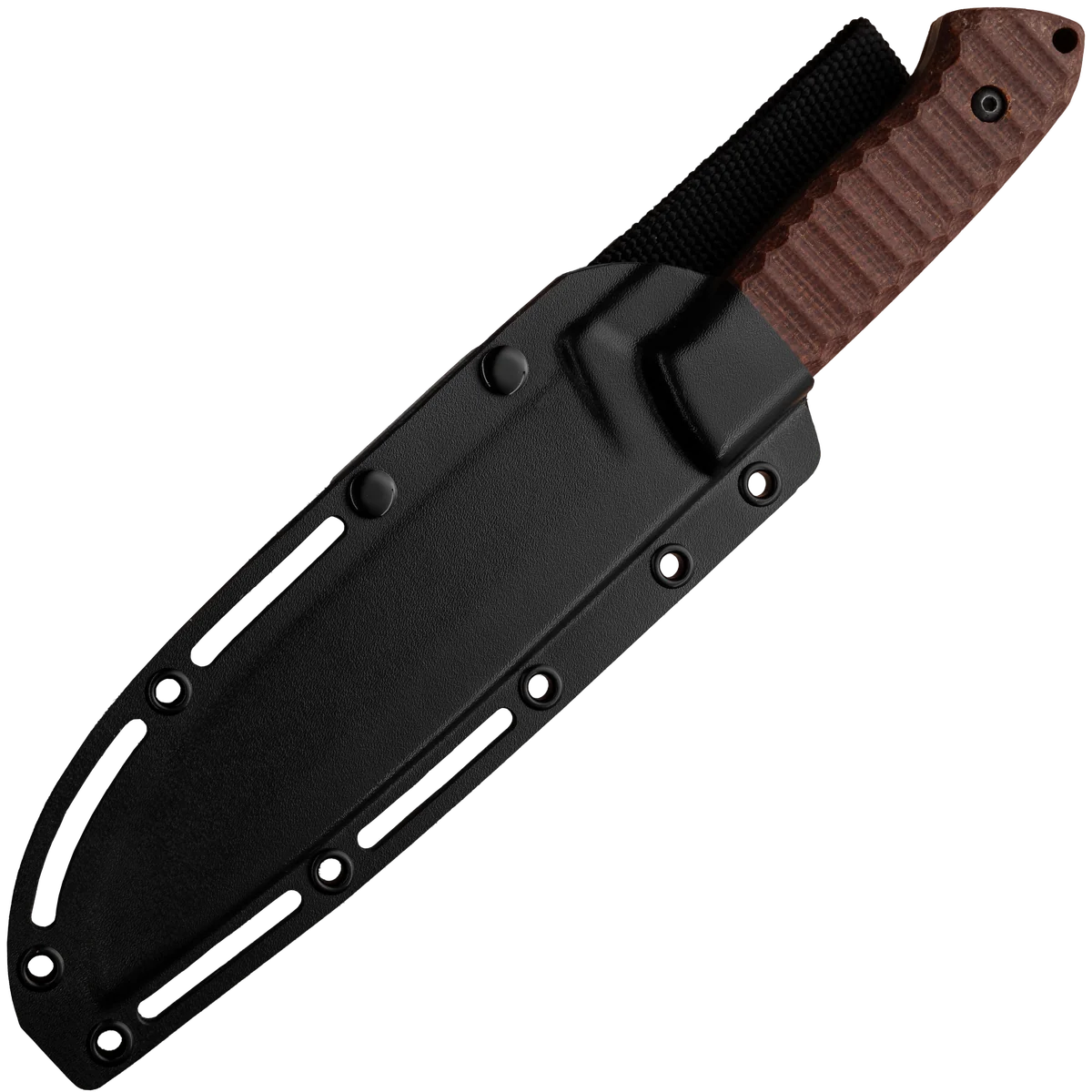ZA-PAS Expendable Toxic, Cerakote Blade & Brown Micarta Handle - Image 2