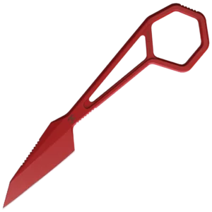 Kansept Hex Fixed Blade Knife - Red