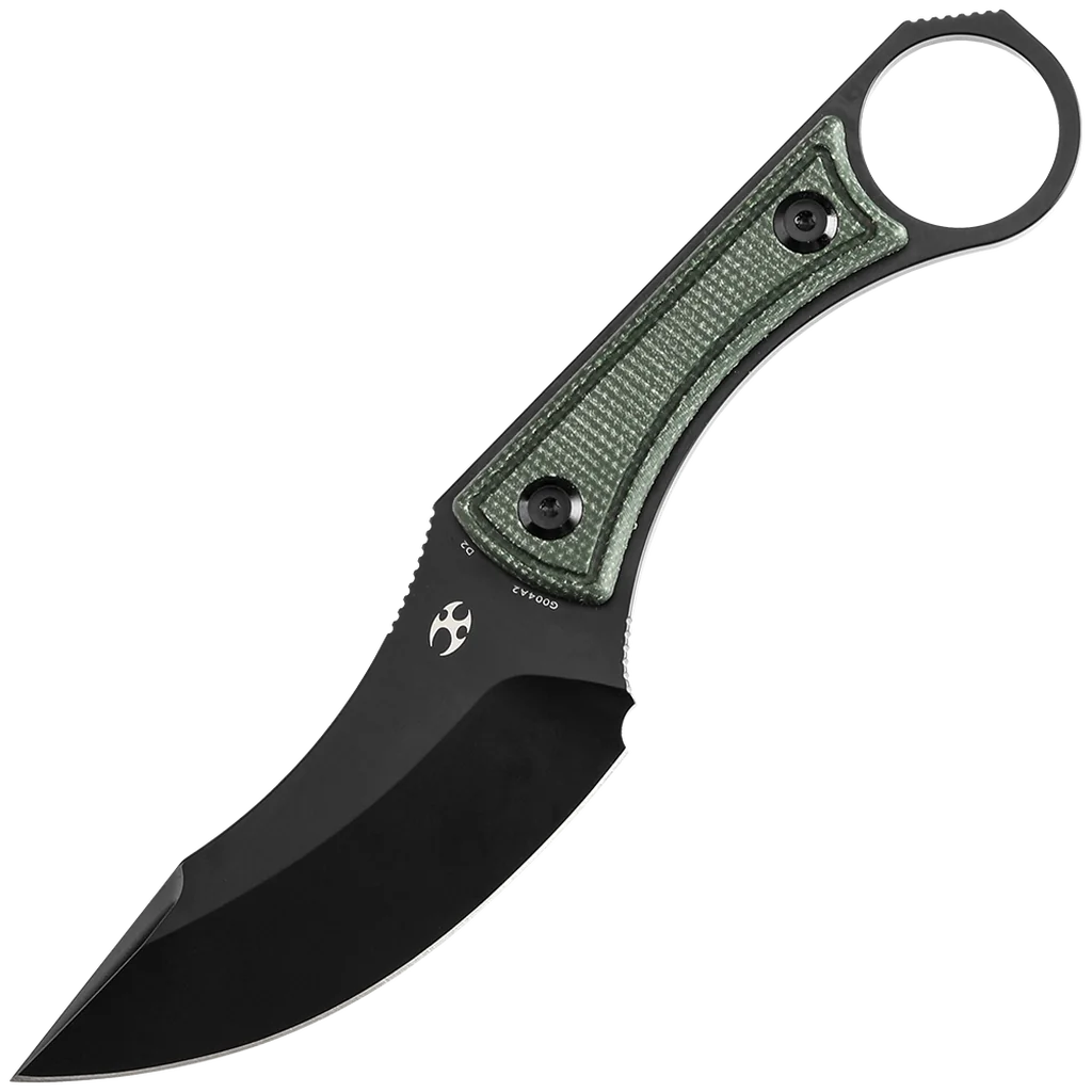 Kansept Niko - Green Micarta Handle (3.54" D2 Blade )