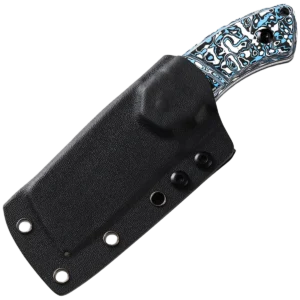 Alternative view of Kansept Korvid S - Blue & White Carbon Fiber