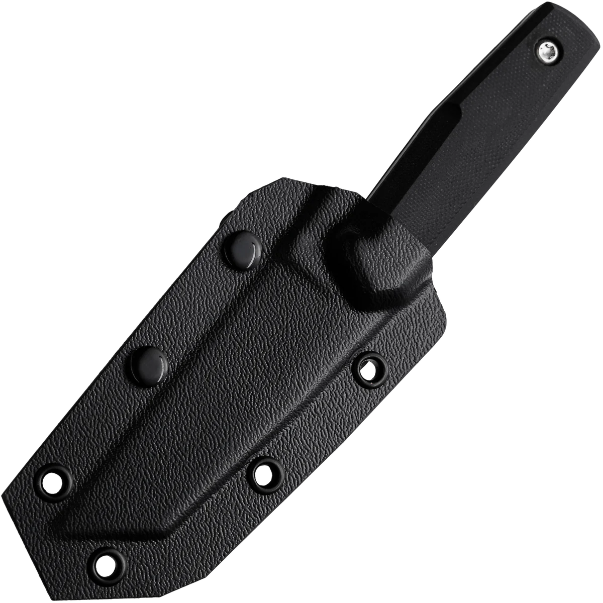 ZA-PAS Geo Survival Knife, Black G10 Handle - Image 2