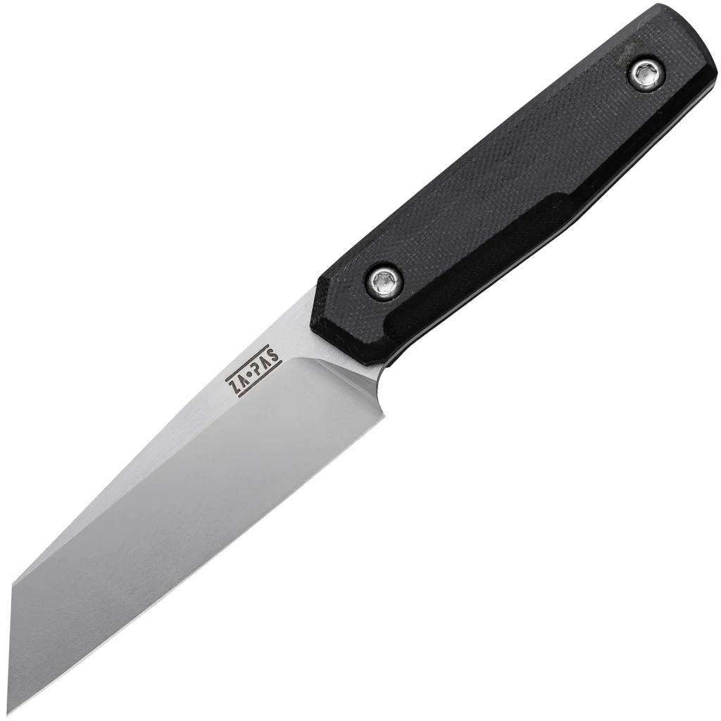 ZA-PAS Geo Survival Knife, Black G10 Handle