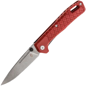 Gerber Zilch (Folding Blade Clip Knife) - Drab Red