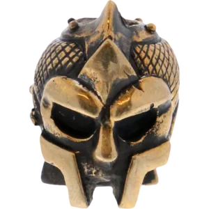 Lion ARMory Gladiator Bead in Brass