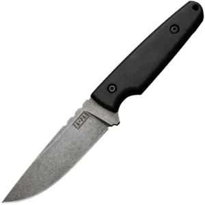 ZA-PAS Handie, Stonewash Blade & Black G10 Handle