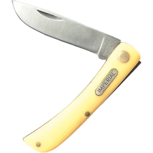 Imperial Folder Yellow Handle Single Blade