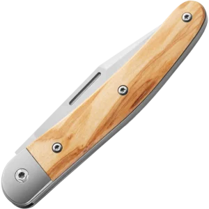 Alternative view of lionSTEEL JK1 Olive Wood - Brown / Silver