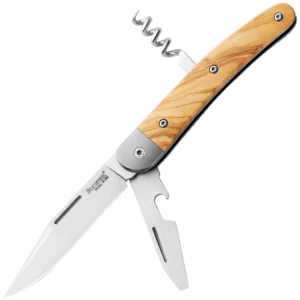 lionSTEEL JACK 3 Olive Wood - Brown / Silver