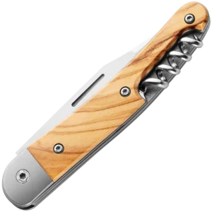 Alternative view of lionSTEEL JACK 3 Olive Wood - Brown / Silver