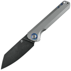 Kansept Bulldozer Anodized Titanium Handle (3.56" CPM-20CV Blade)