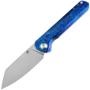 Kansept Bulldozer Timascus Handle (3.56" CPM-20CV Blade)