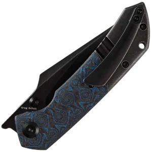 Alternative view of Kansept Fenrir - Rose Pattern Carbon Fiber & Titanium Handle
