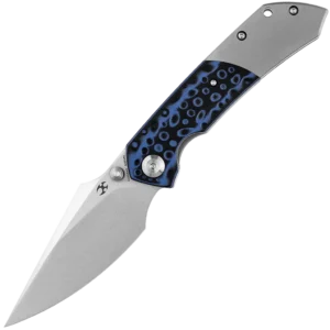 Kansept Fenrir - Black/Blue G-10 & Titanium Handle