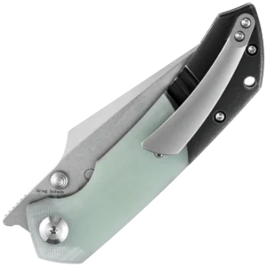 Alternative view of Kansept Fenrir - Jade G-10 & Titanium Handle