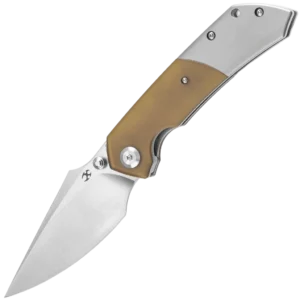 Kansept Fenrir - Titanium & Amber PEI/Ultem Handle