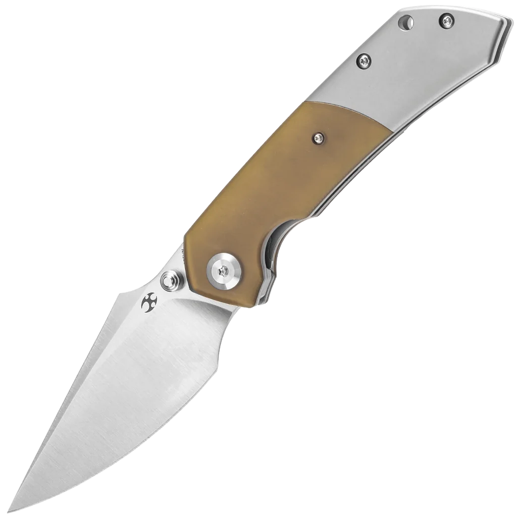 Kansept Fenrir - Titanium & Amber PEI/Ultem Handle