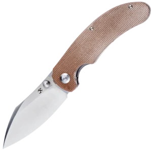Kansept Nesstreet - Brown Micarta Handle (3.58'' CPM-S35VN Blade)