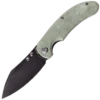 Kansept Nesstreet - Green Micarta Handle (3.58'' CPM-S35VN Blade)
