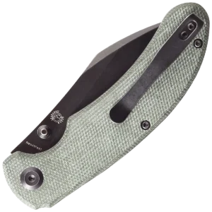 Alternative view of Kansept Nesstreet - Green Micarta Handle (3.58'' CPM-S35VN Blade)