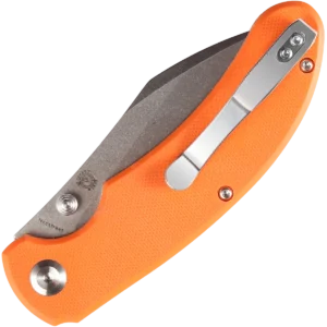 Alternative view of Kansept Nesstreet - Orange G-10 Handle (3.58'' CPM-S35VN Blade)