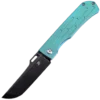 Kansept Reedus Frame Lock Knife - Green Anodized Titanium