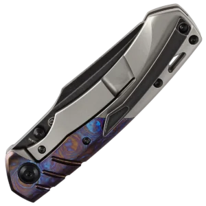 Alternative view of Kansept Weim - Timascus & Titanium Handle