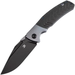 Kansept Hinterland - Blue Titanium/Twill Carbon Fiber Handle