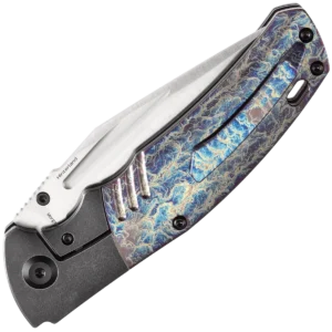 Alternative view of Kansept Hinterland - Titanium/Lightning Strike Handle