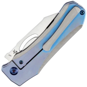 Alternative view of Kansept Loki - Blue Anodized Titanium Handle