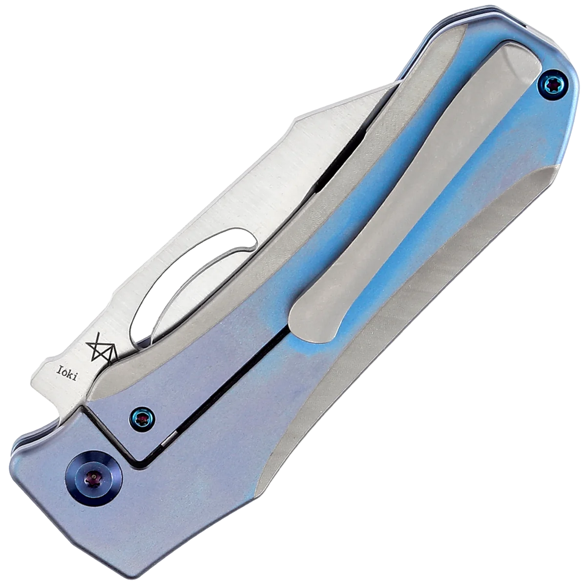 Kansept Loki - Blue Anodized Titanium Handle - Image 2