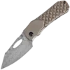 Kansept Loki - Damascus/Bronze Anodized Titanium Handle